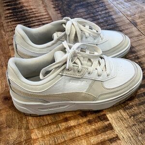 PUMA Womens Cali Dream Selflove Lace Up Sneakers Shoes Casual - White - Size 7.5